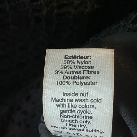 J. Crew Sz 6 Black Crochet Lace Classic Little Black Date Night Evening Dress - Picture 7 of 7